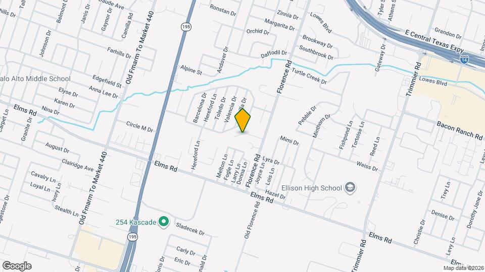202 Castellon Ct Map and Location Details