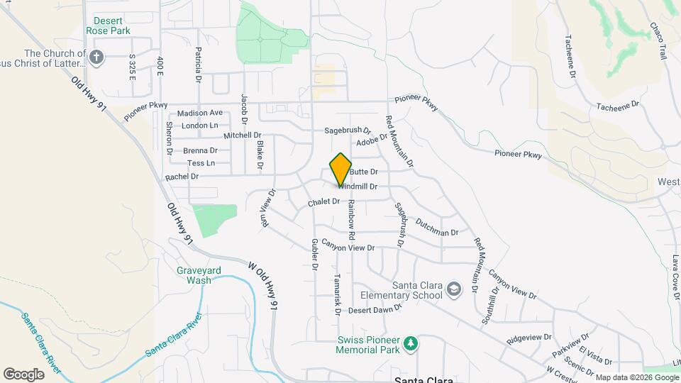 3539 Windmill Dr Map and Location Details