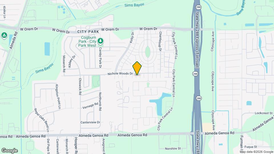 1671 Nichole Woods Dr Map and Location Details
