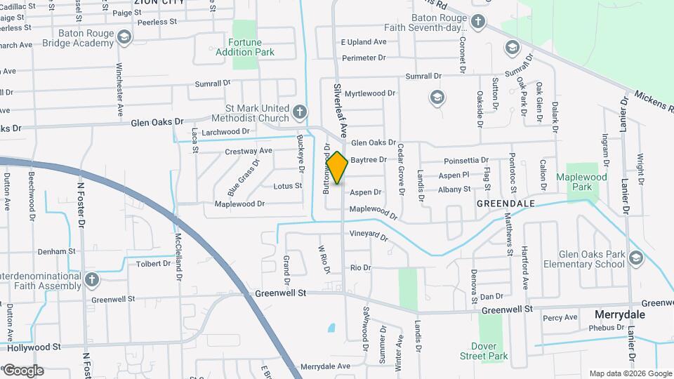 6225 Silverleaf Ave Mapa y Detalles de la Ubicación