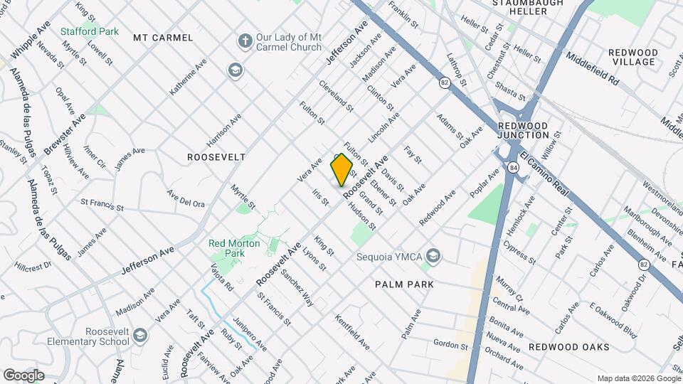 1031 Hudson St Mapa y Detalles de la Ubicación