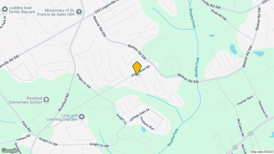 1453 Virgil Pond Ln Map and Location Details
