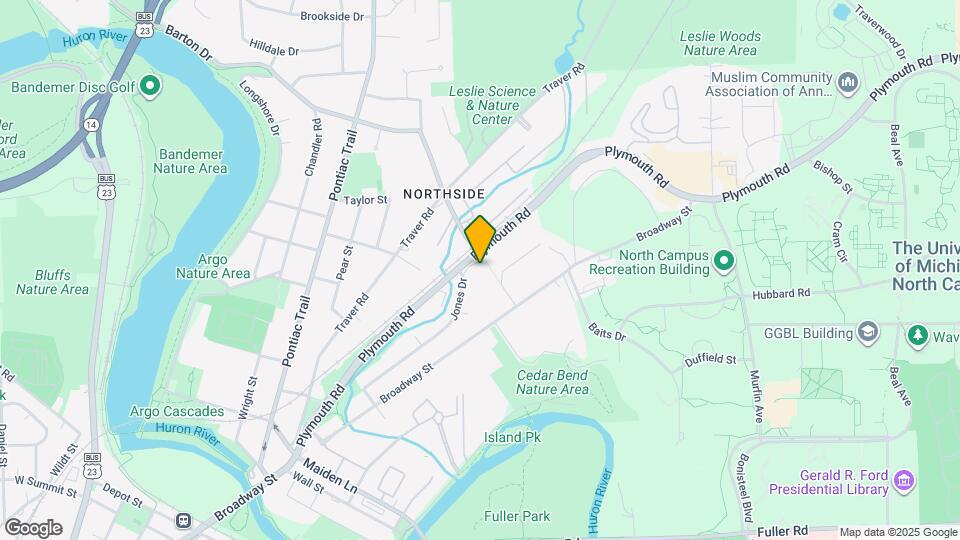 1596 Jones Dr, Unit 1596 Jones Dr Lower Unit Map and Location Details