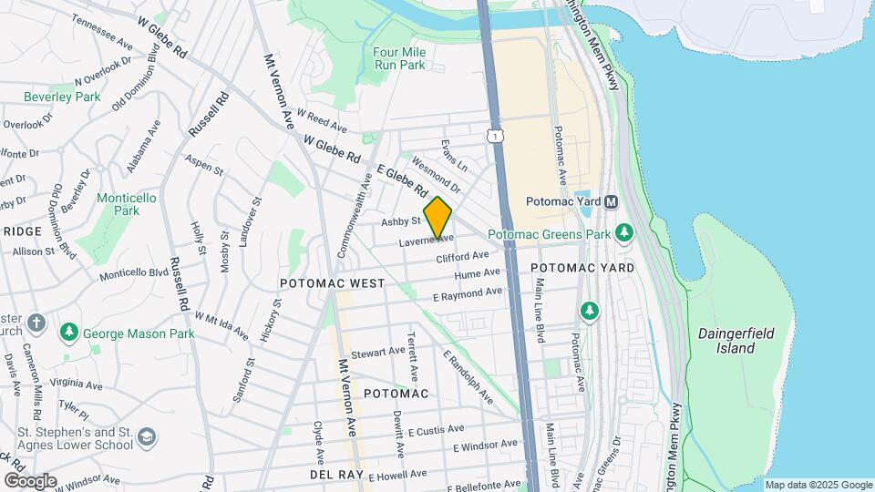 323 Laverne Ave Map and Location Details