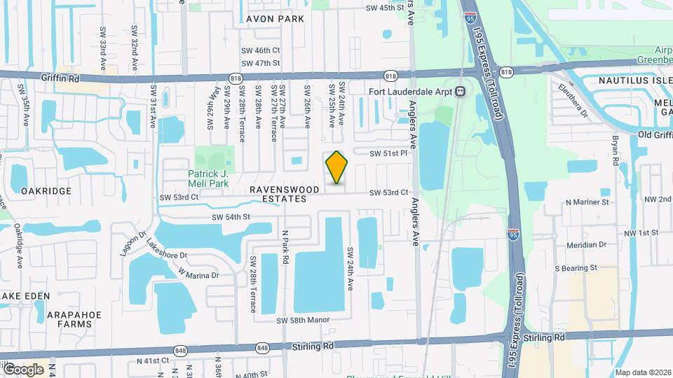 2430 SW 53rd St Map and Location Details