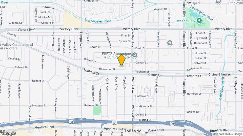 18953 Bessemer St Map and Location Details