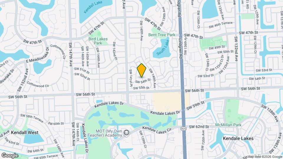 5314 SW 140th Pl Map and Location Details