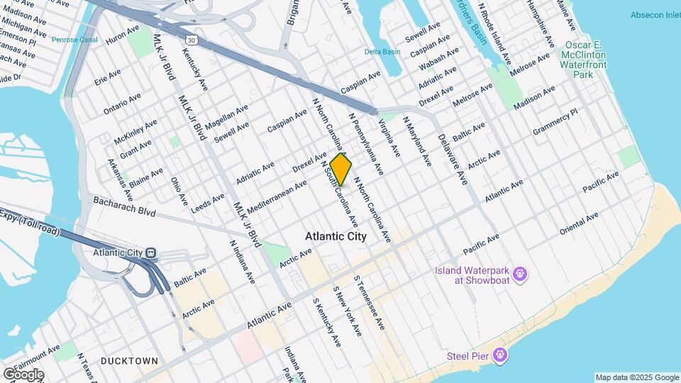 203 N South Carolina Ave Map and Location Details