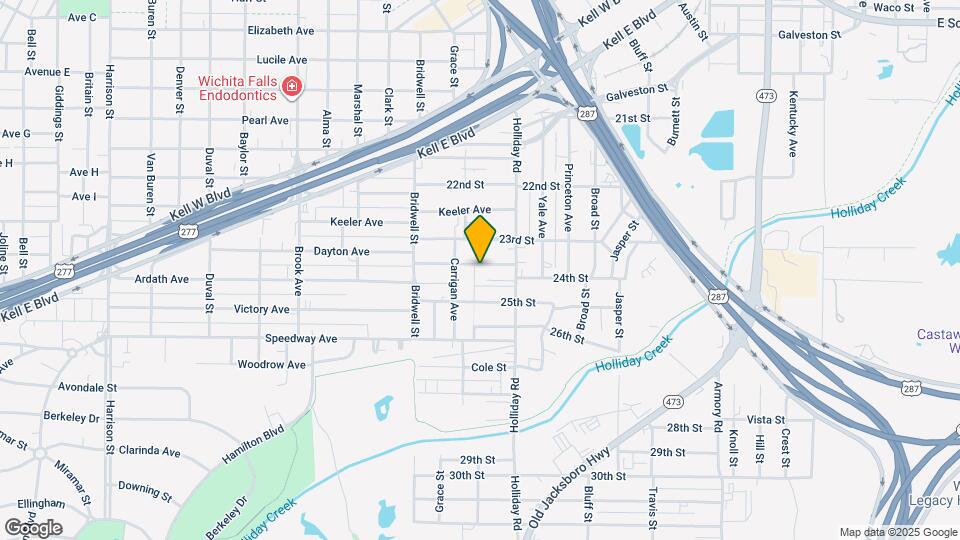 1517 Blonde St Map and Location Details