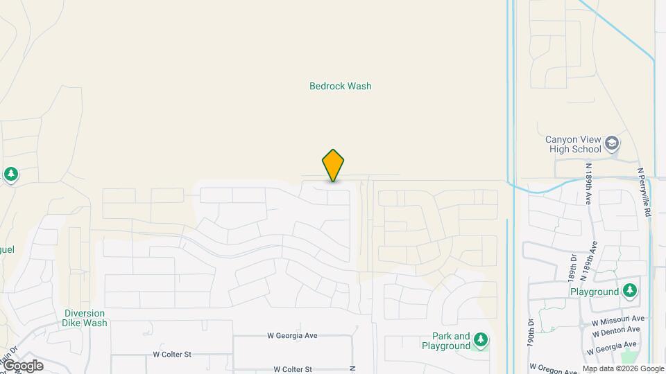 19584 W Valle Vista Way Map and Location Details