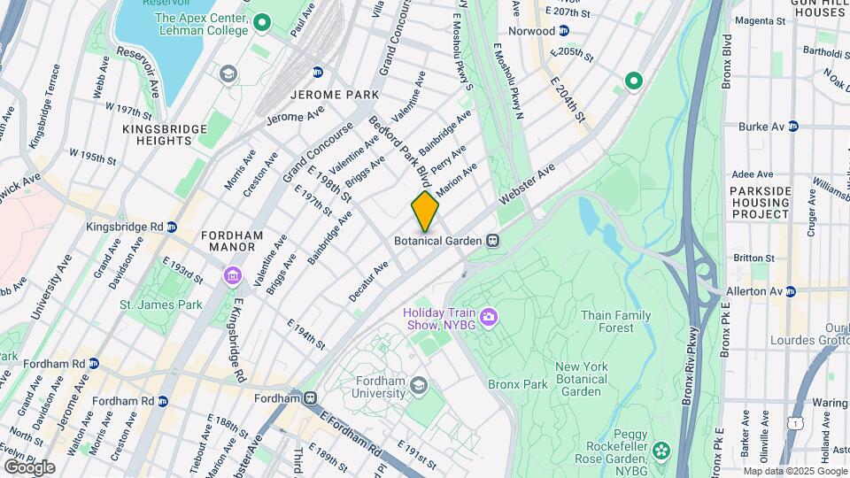 382 E 199th St Mapa y Detalles de la Ubicación