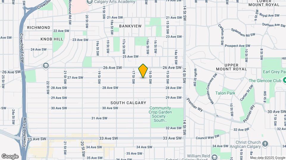 1713 27th Ave SW Map and Location Details