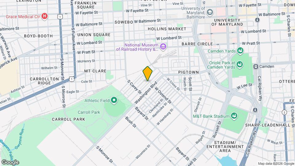 1210 Sargeant St Map and Location Details