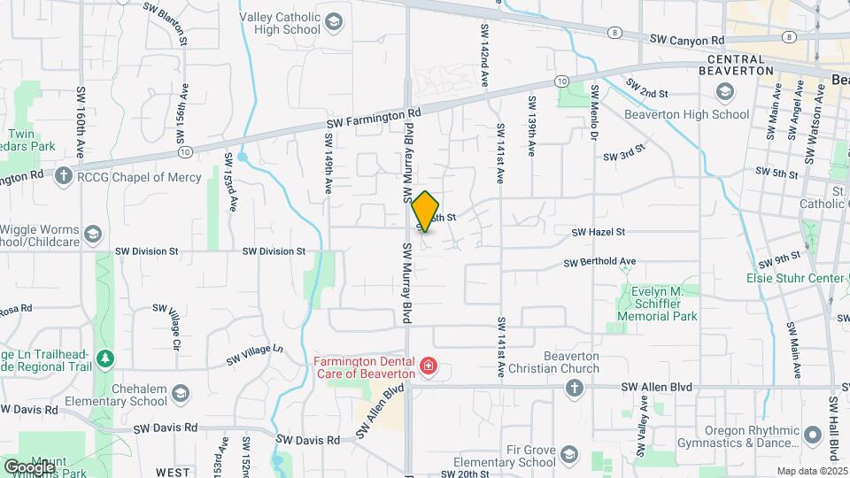 5330 SW Mayfair Ct Map and Location Details