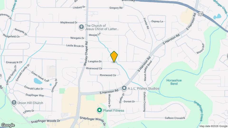 4411 Langdon Dr Map and Location Details