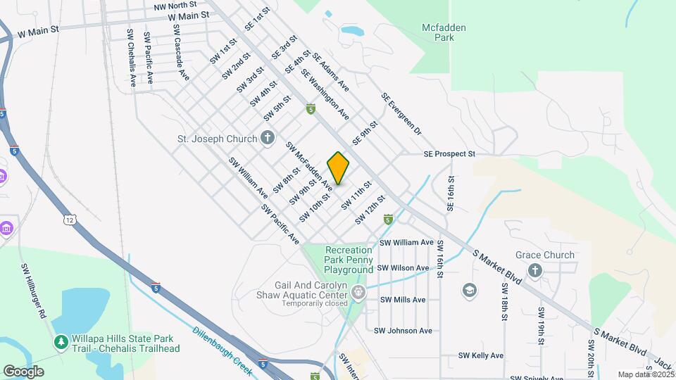 1024 SW McFadden Ave Mapa y Detalles de la Ubicación