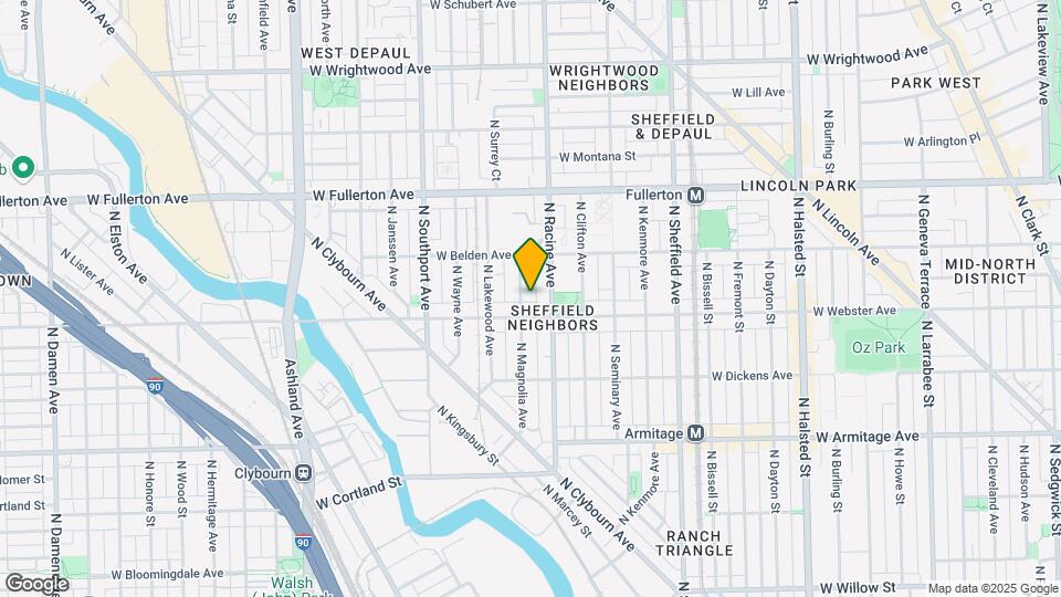 2217 N Magnolia Ave, Unit 2 Map and Location Details