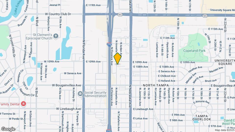 10803 N Annette Ave Map and Location Details