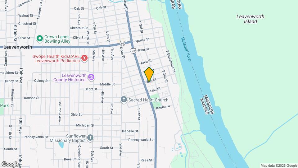 319 Elm St Map and Location Details