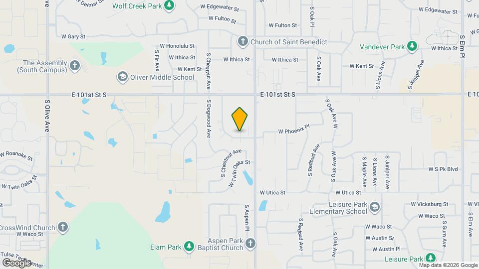 2312 W Quantico St Map and Location Details