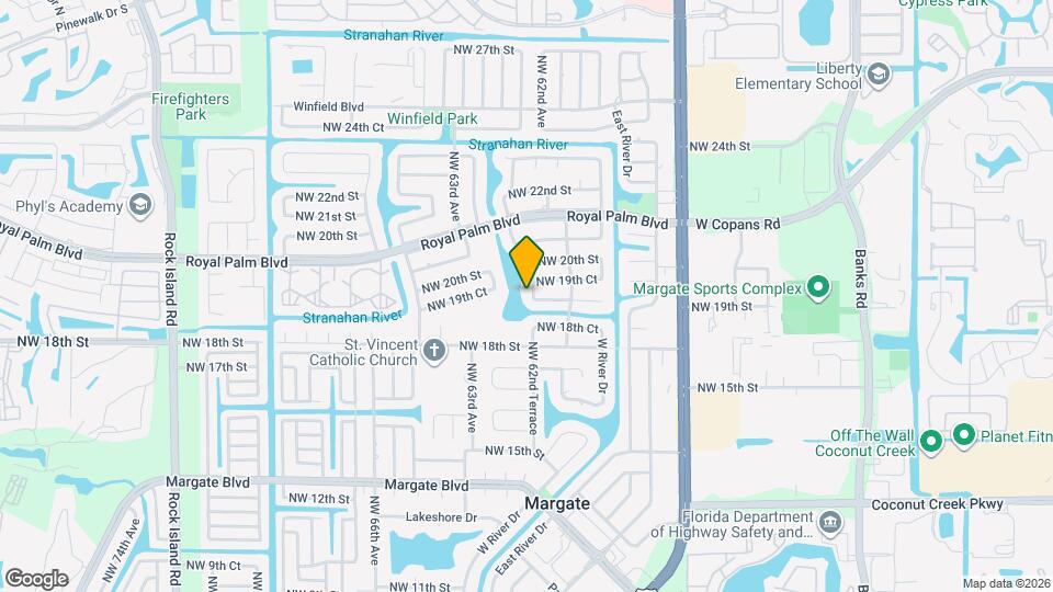 1905 NW 62nd Terrace Map and Location Details
