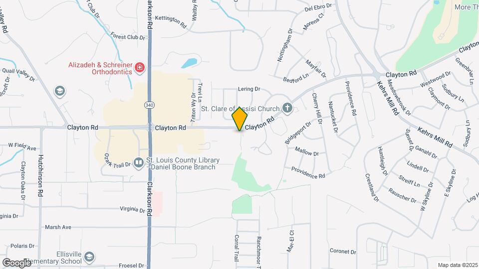 317 Clayton Crossing Pl, Unit 317 Map and Location Details