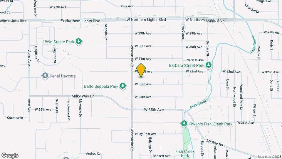 3105 W 33rd Ave Map and Location Details
