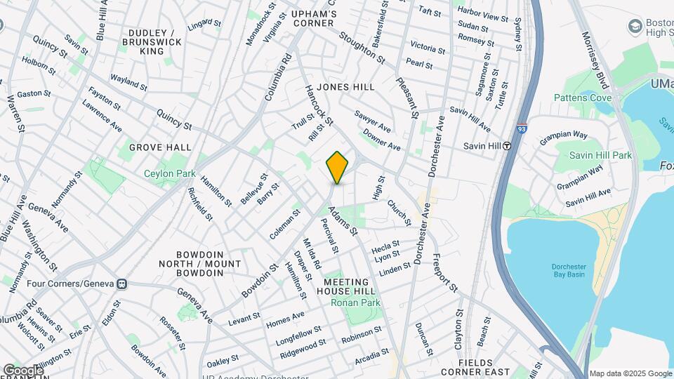 357 Bowdoin St-Unit -3 Map and Location Details