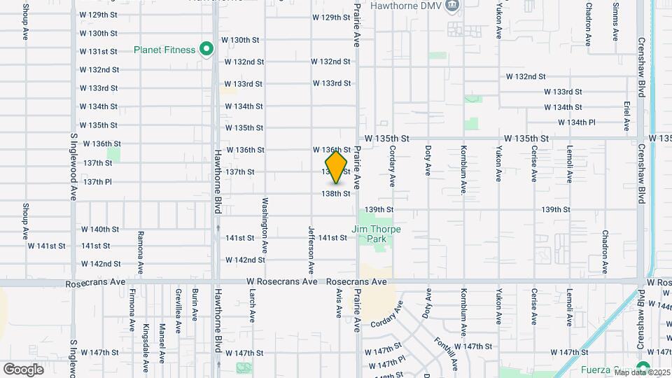 4055 W 138th St Map and Location Details