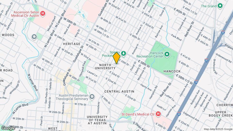 3407 Grooms St Map and Location Details