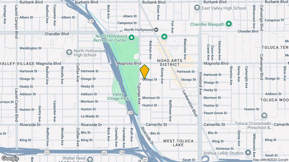 11330 Otsego St Map and Location Details