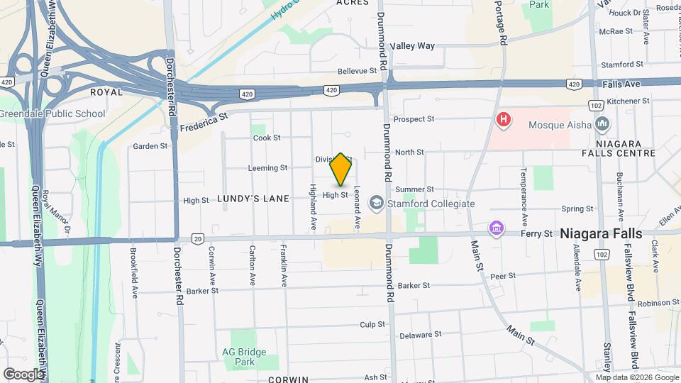 6367 High St Map and Location Details