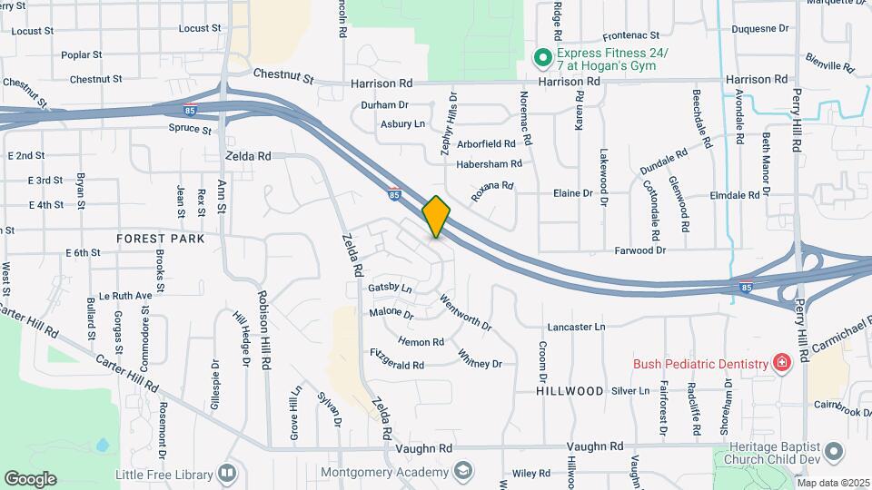 3242 Gatsby Ln Map and Location Details