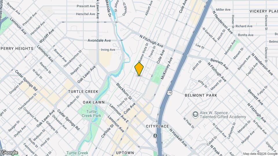 3967 Travis St Mapa y Detalles de la Ubicación