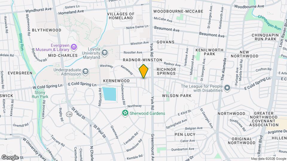 4662 Kernwood Ave Mapa y Detalles de la Ubicación