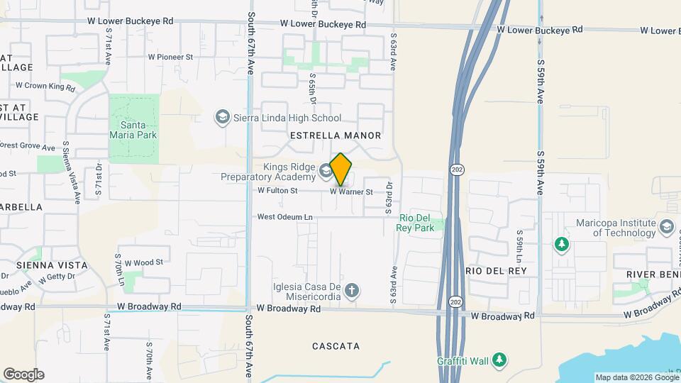 6436 West St Mapa y Detalles de la Ubicación