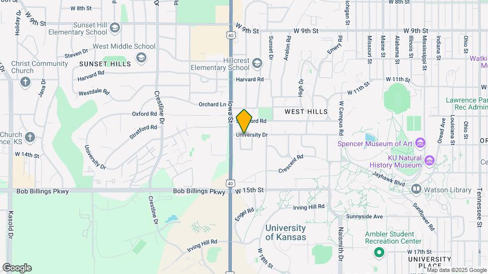 1302 Valley Ln Map and Location Details