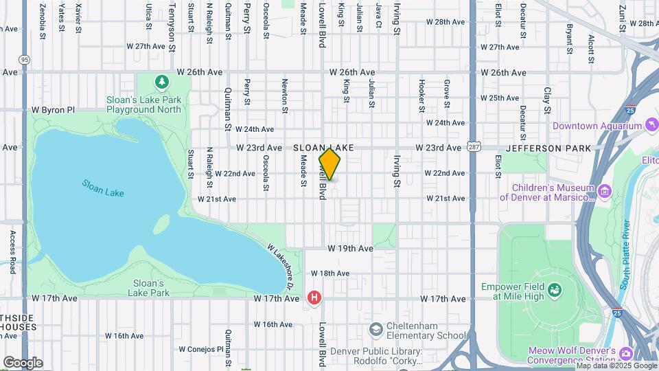 2138 Lowell Blvd Map and Location Details