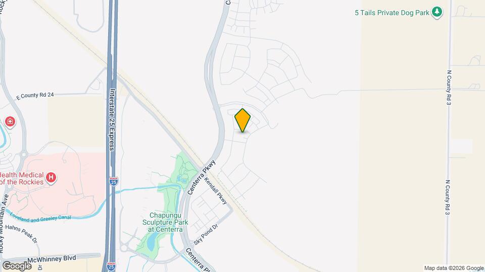 2631 Silverheels Dr Map and Location Details