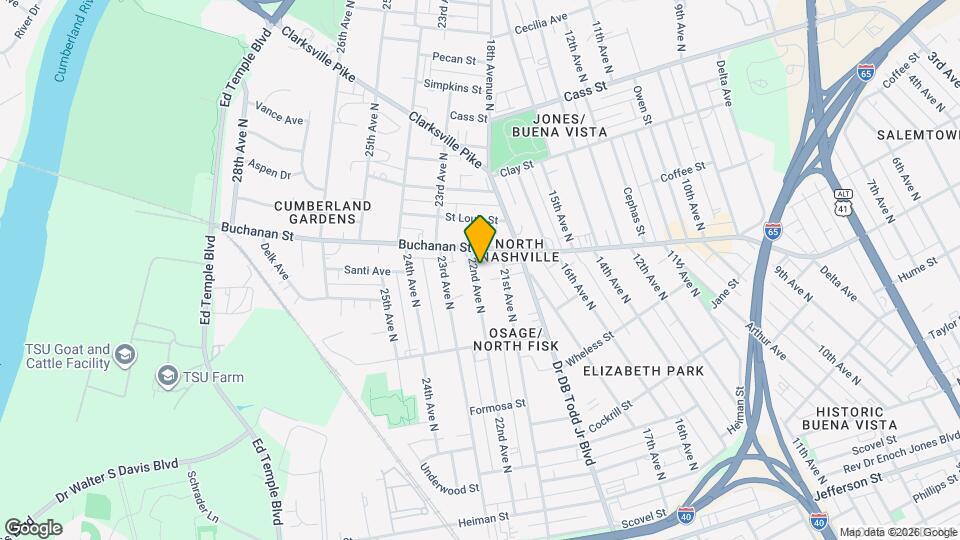 1748 22nd Ave N, Unit 1748 A 22nd Ave N Mapa y Detalles de la Ubicación