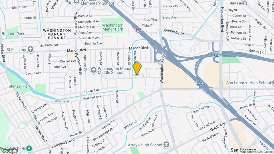 15184 Swenson St Map and Location Details