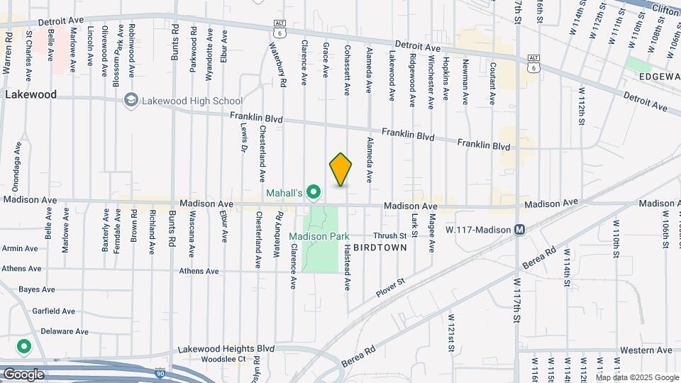 1650 Cohassett Ave-Unit -1652 Map and Location Details