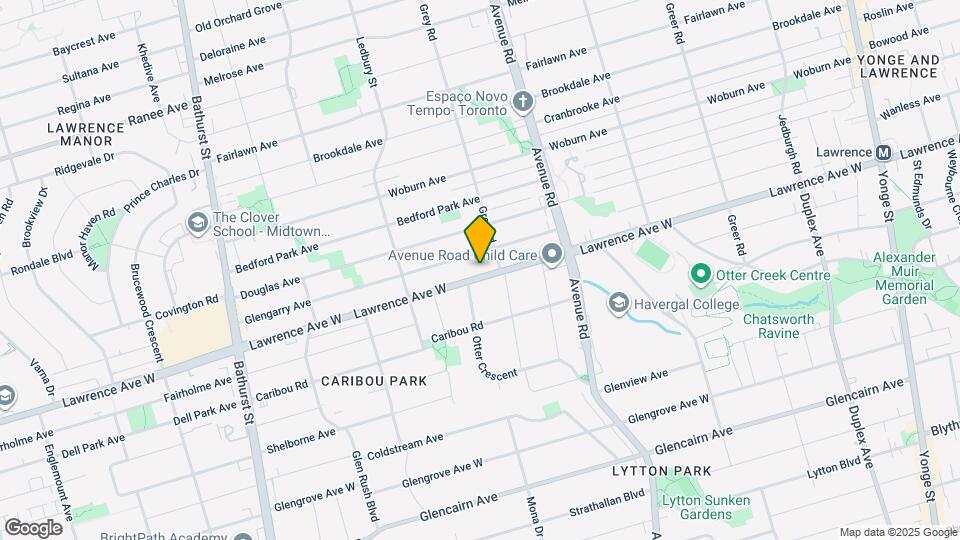 352B Lawrence Ave W Map and Location Details