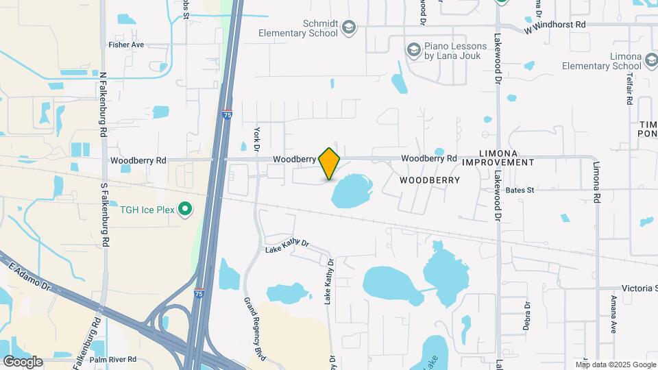 2462 Lake Woodberry Cir Map and Location Details