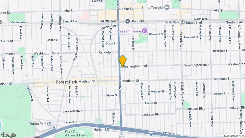 405 S Maple Ave Map and Location Details