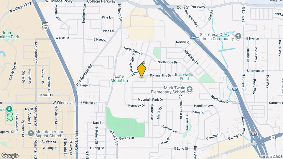 1078 Westcreek Ln Map and Location Details