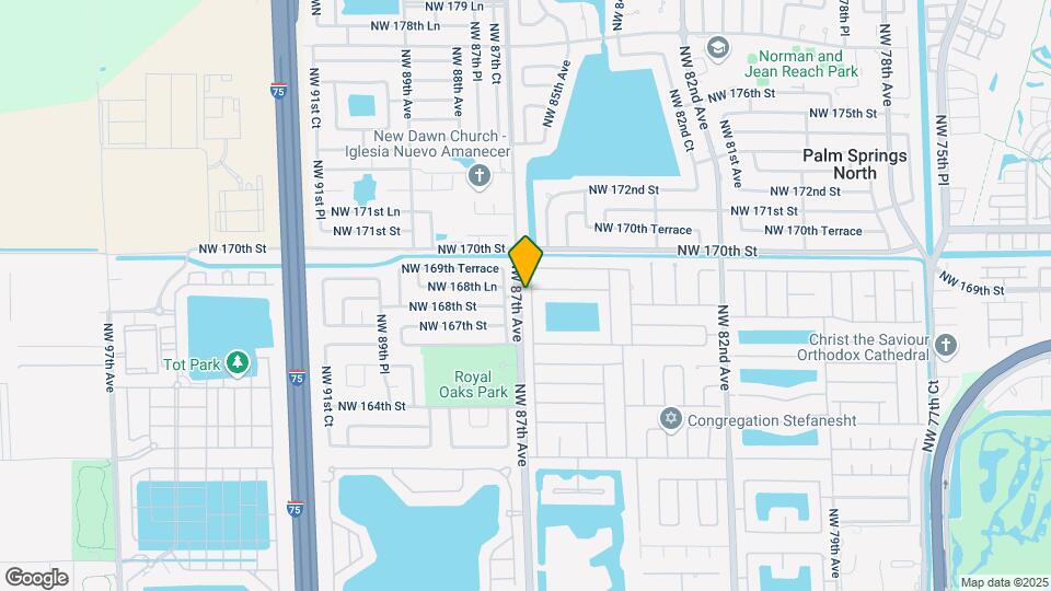 16830 NW 86th Ct Map and Location Details