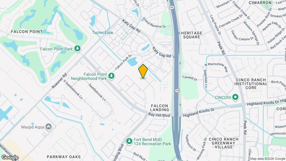 23719 Hawkins Creek Ct Map and Location Details