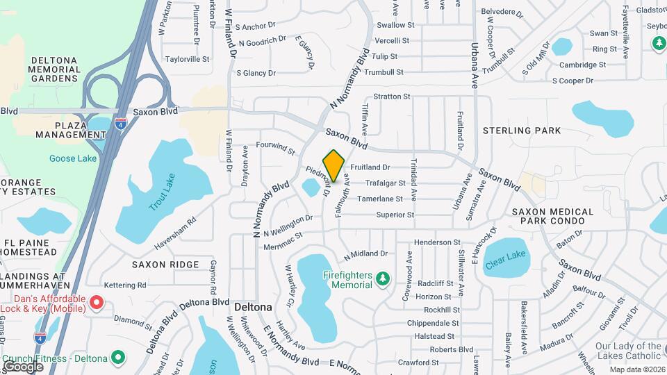 1577 Piedmont Dr Map and Location Details