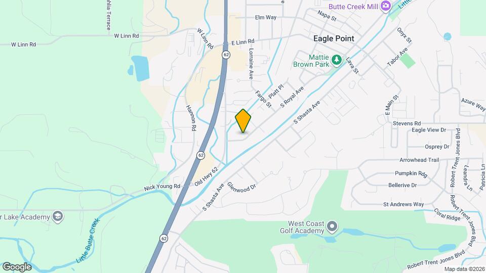 826 S Royal Ave Map and Location Details